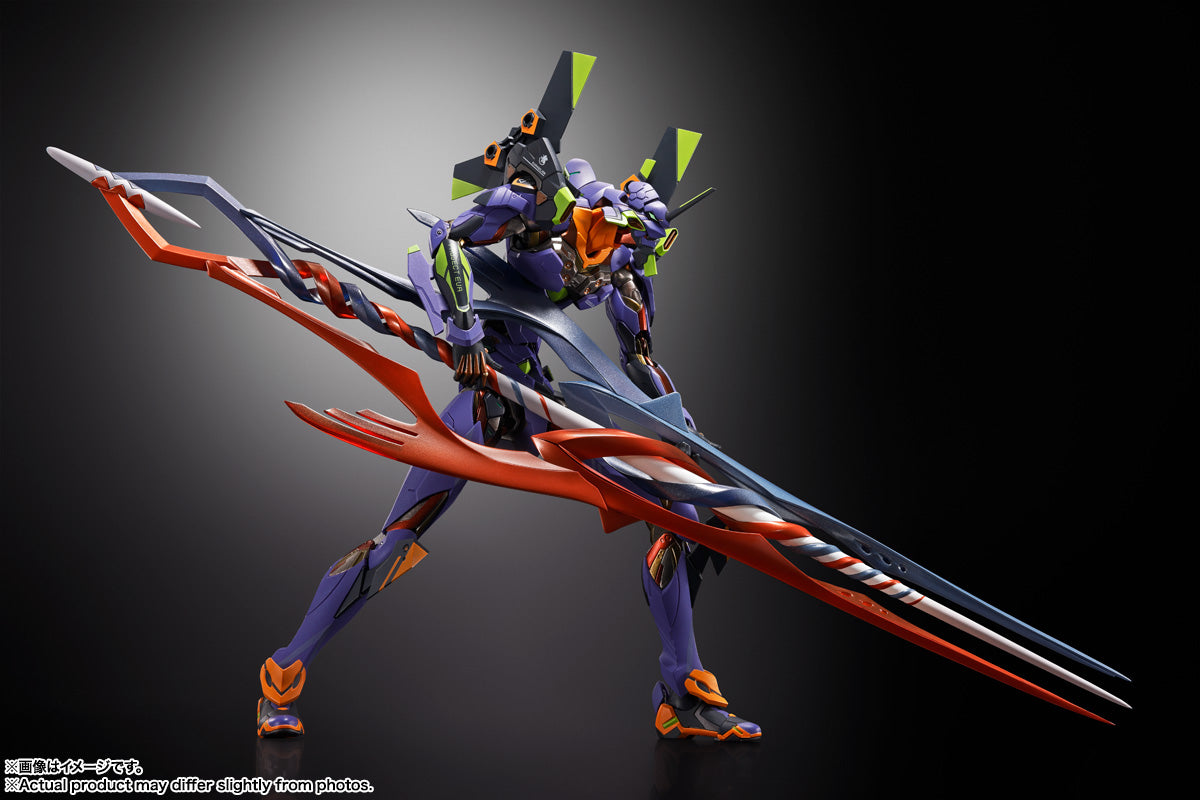 Metal Build Evangelion EVA-01 Test Type - 30th with the Spear of Gaius