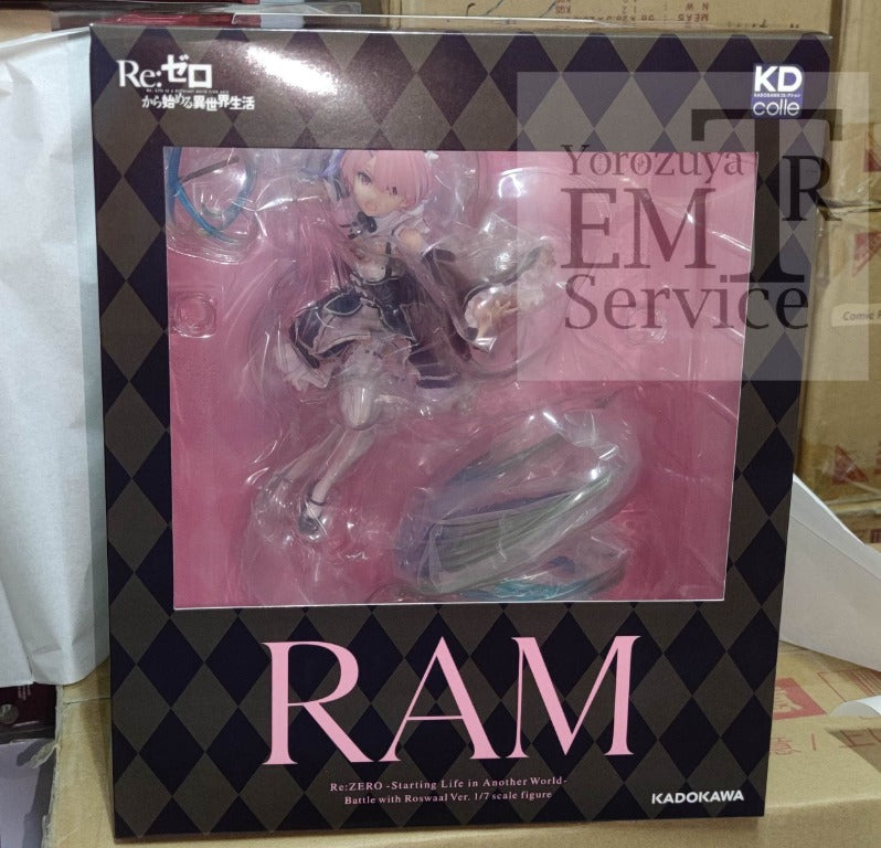 KADOKAWA RE ZERO RAM BATTLE WITH ROSWAAL VER. 1/7 SCALE FIGURE