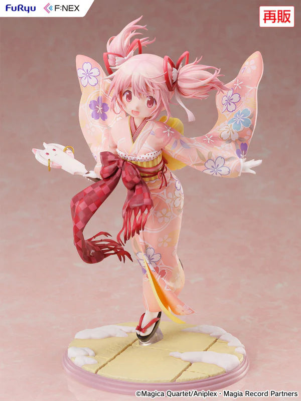 Furyu F:Nex "Magia Record: Puella Magi Madoka Magica Side Story" Madoka Kaname Kimono ver. 1/7 Scale Figure