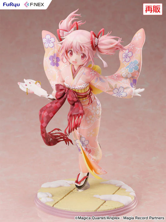 Furyu F:Nex "Magia Record: Puella Magi Madoka Magica Side Story" Madoka Kaname Kimono ver. 1/7 Scale Figure