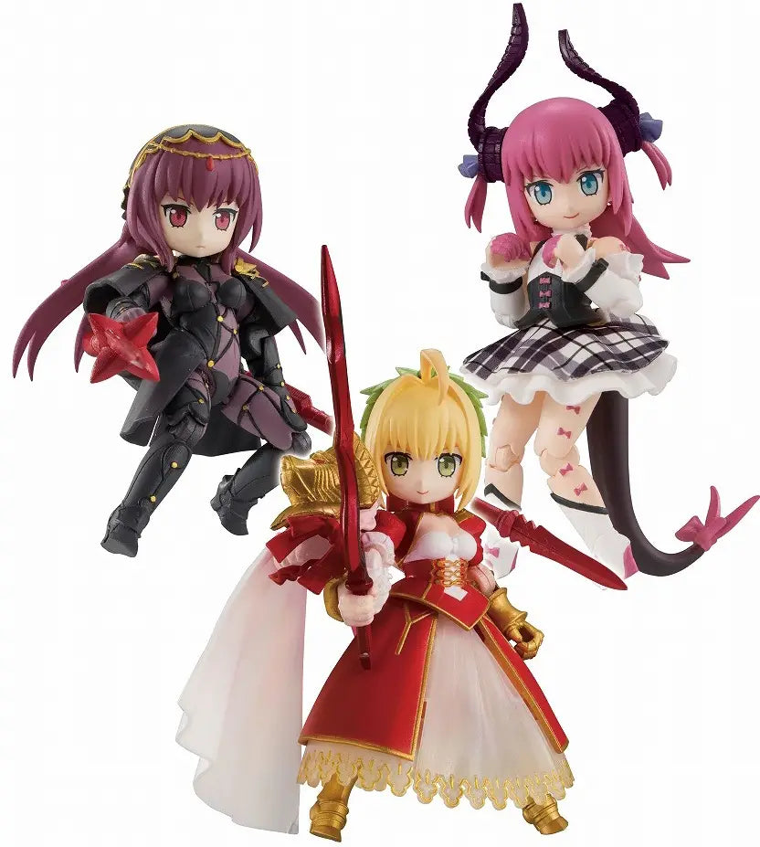 Megahouse Desktop Army Fate/Grand Order Vol.2 (Set of 3) Nero Claudius , Elizabeth , Lancer scathach