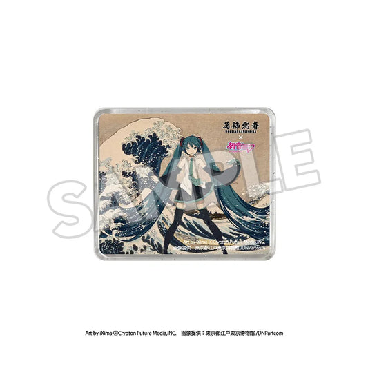 Katsushika Hokusai x Hatsune Miku 3D Magnet: Thirty-six Views of Mount Fuji Fine Wind, Clear Morning
