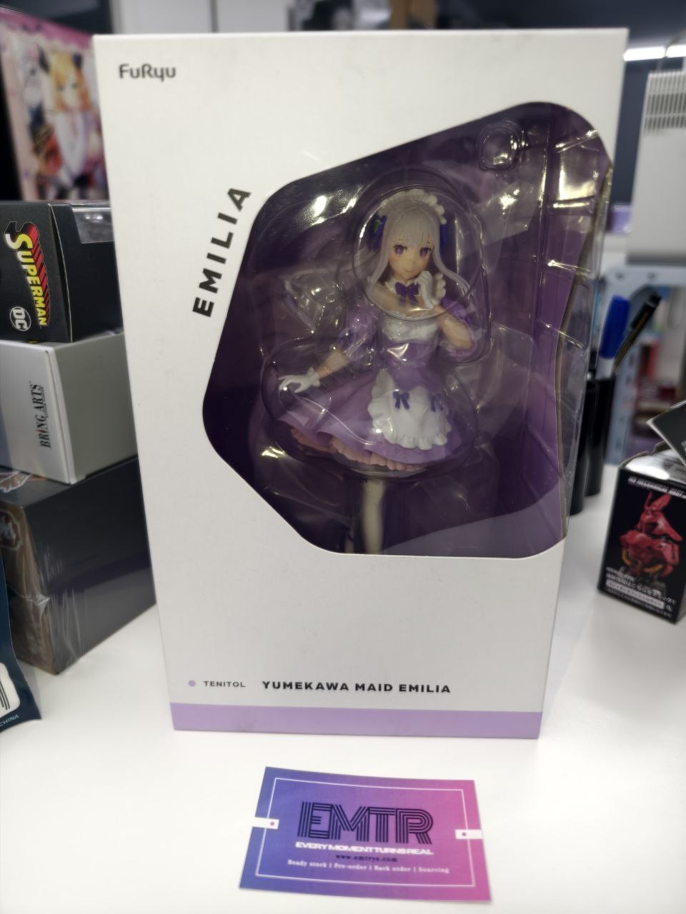 Furyu TENITOL Re:Zero YumeKawa Maid Emilia Complete Figure