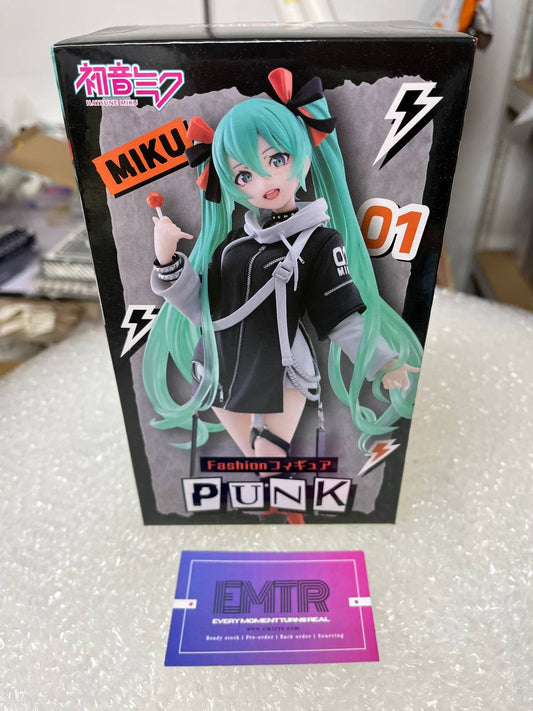 TAITO Hatsune Miku Figure - Fashion (PUNK Ver.)