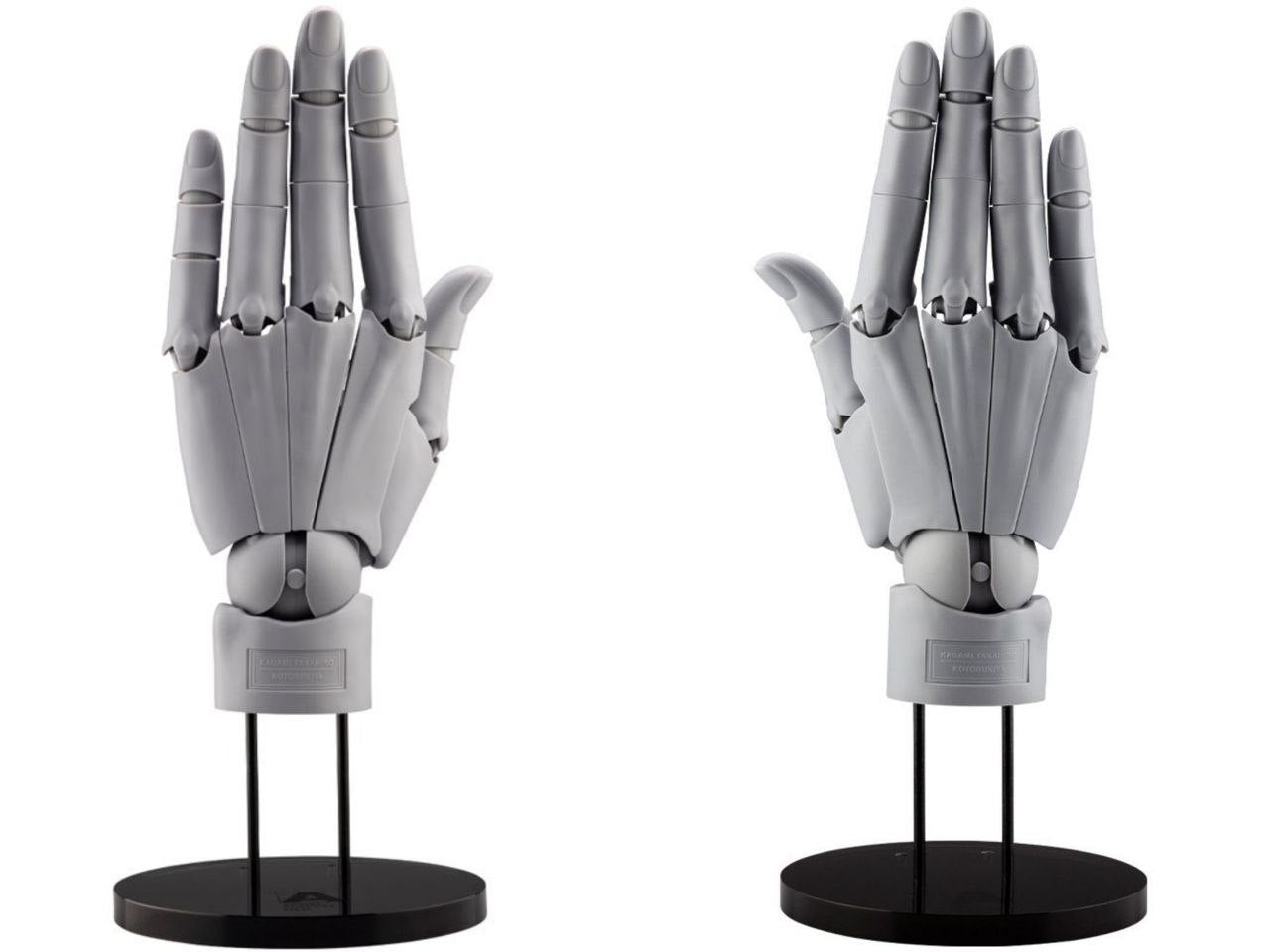 ARTIST SUPPORT ITEM Takahiro Kagami Hand Model L/R GRAY Action Figure