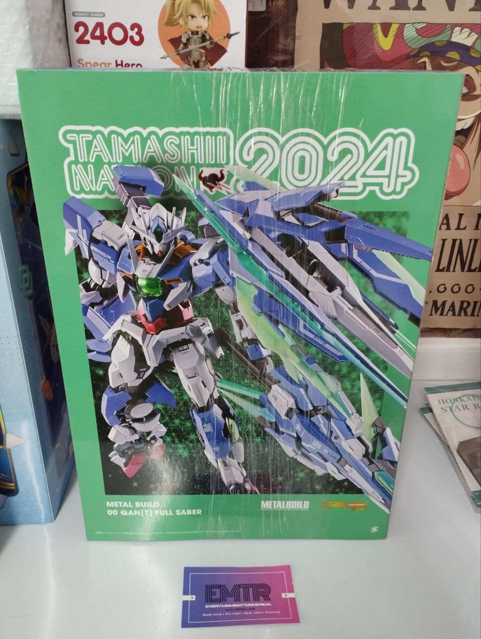 Bandai METAL BUILD Mobile Suit Gundam 00V Senki 00 QAN[T] Full Saber