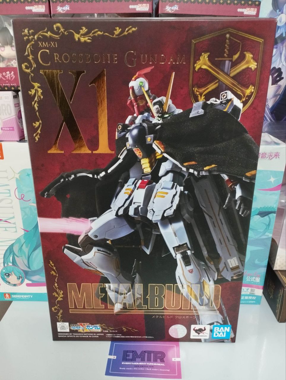 MIB METAL BUILD CROSSBONE GUNDAM X1 ACTION FIGURE