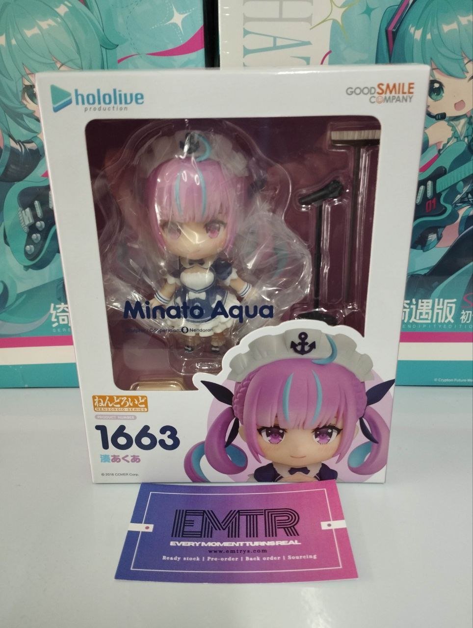 Nendoroid 1663 Hololive Production Minato Aqua
