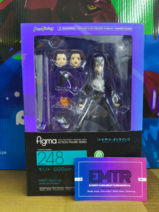 Pre Owned FIGMA 248 Kirito GGO Ver