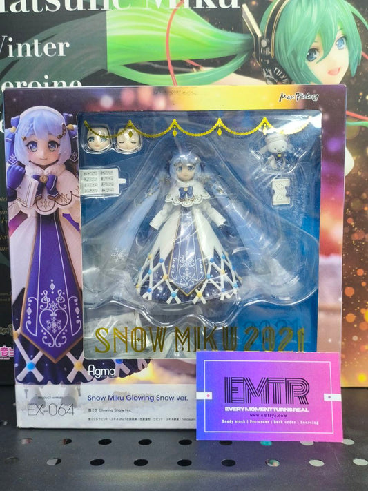 Figma EX-064 Hatsune Miku Rabbit Yukine Snow Glowing Snow Ver