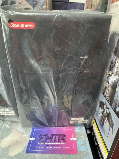 UMS003 Action Figure Male Body Big Guy Normal White SKin 1/12