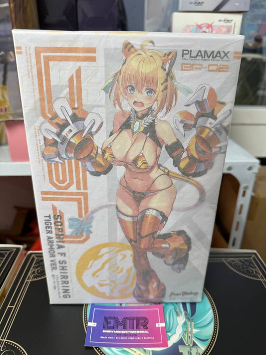 Max Factory PLAMAX BP-02 BUNNY SUIT PLANNING Sophia F. Shirring: Tiger Armor Ver. Plastic Model