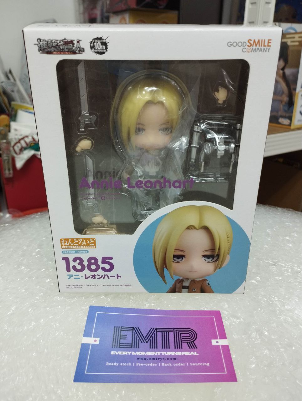 Nendoroid 1385 Attack On Titan Annie Leonhart