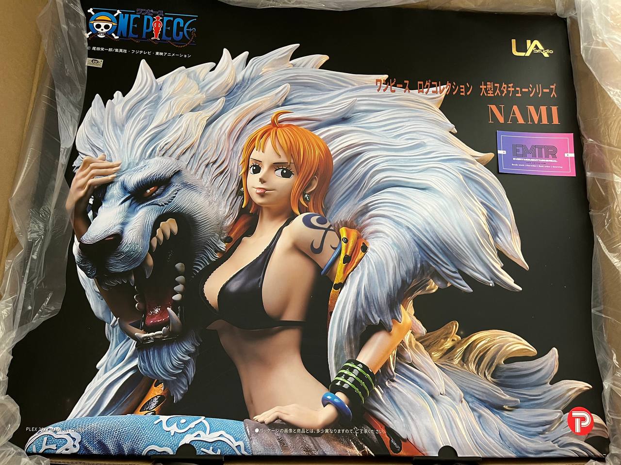 UNIQUE ART STUDIO One Piece: Log Collection Big Statue Series Nami