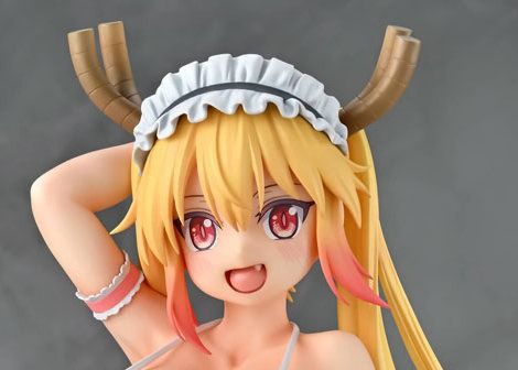 Q-six Miss Kobayashi's Dragon Maid Tohru Bikini Style Tan / White ver. 1/7 Complete Figure