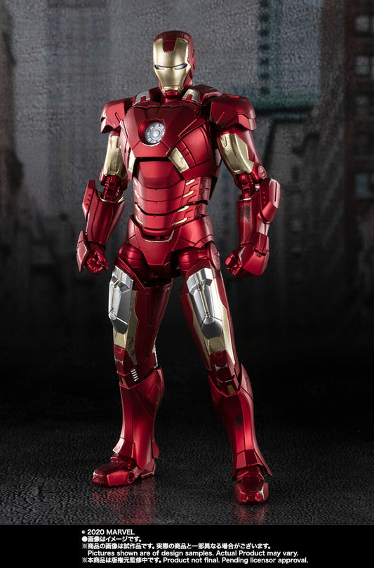 BANDAI shf iron man mark 7 avengers edition