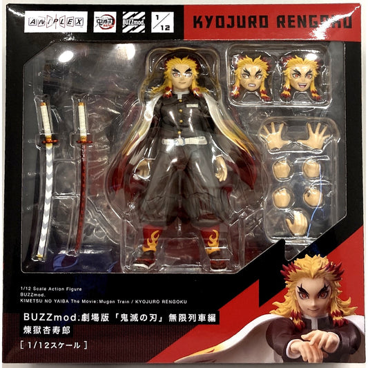 Aniplex buzzmod kimetsu no yaiba kyojuro rengoku 1/12 action figure