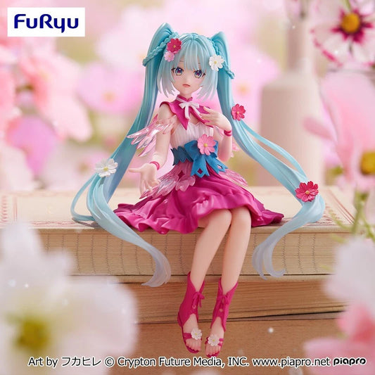 FuRyu Noodle Stopper Figure VOCALOID Hatsune Miku Flower Fairy Cosmos