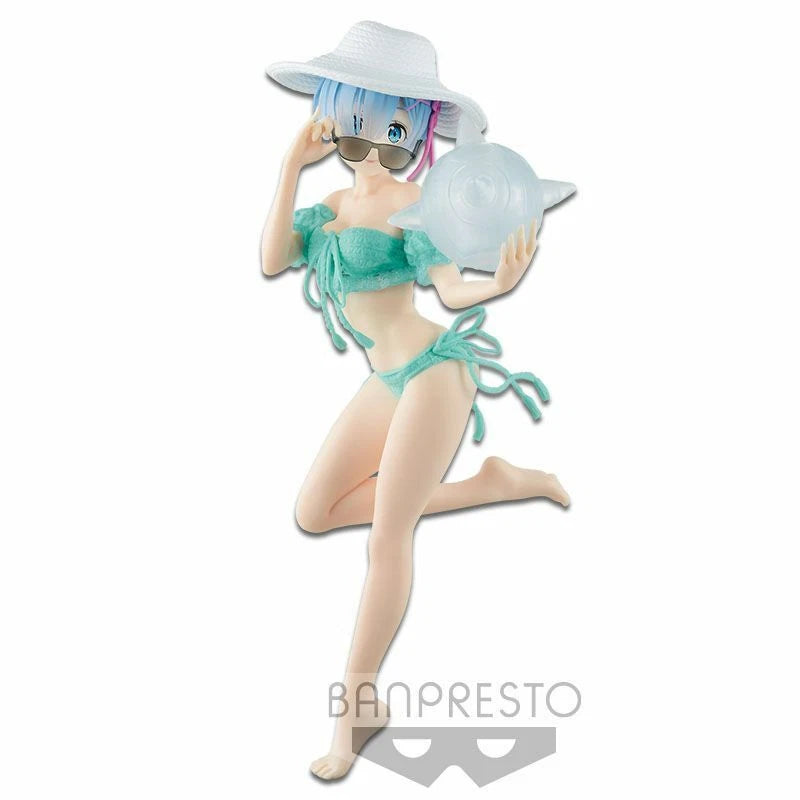 Banpresto Re: Zero Starting Life in Another World EXQ Figure Rem Green Bikini
