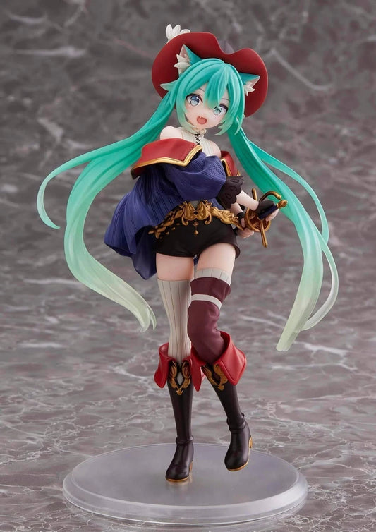 Taito Vocaloid Hatsune Miku (Puss in Boots Ver.) Wonderland Figure