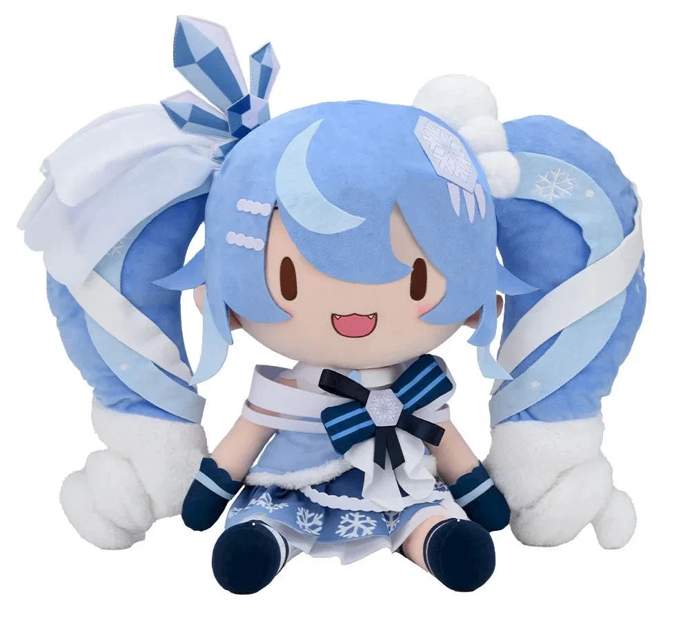 Sega Snow Miku 2025 Fuwapuchi Dodeka Jumbo Plush Toy