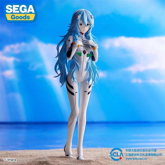 Sega SPM Figure Evangelion: 3.0+1.0 Thrice Upon a Time Rei Ayanami (Long Hair ver)