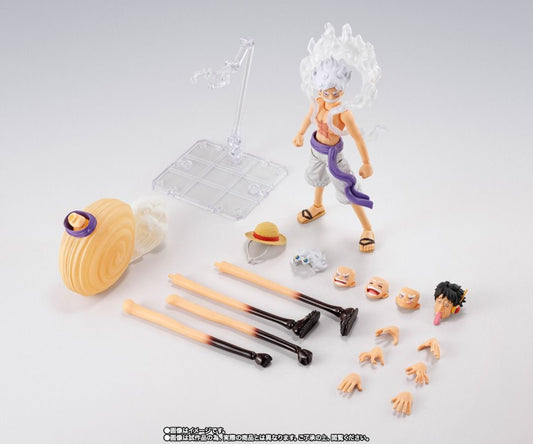 S.H.FIGUARTS x World Collectible Figures: One Piece - Monkey D. Luffy (Gear 5)