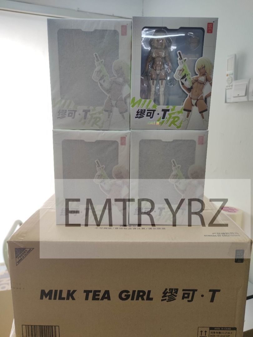 Snail Shell Studio Milk Tea Girl 1/12 Action Figure – EMT & R Yorozuya ...