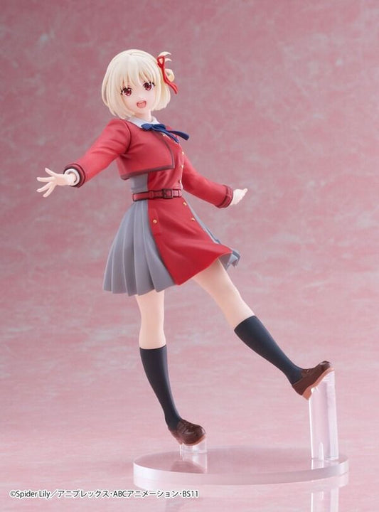TAITO Lycoris Recoil Coreful Figure - Chisato Nishikigi (School Uniform Ver.)