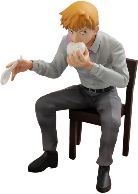Mob Psycho 100 III x Bunbougu Cafe 2022 Figure Arataka Reigen