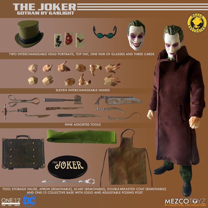 Mezco Toyz The Joker One:12 Joker Gotham by Gaslight
