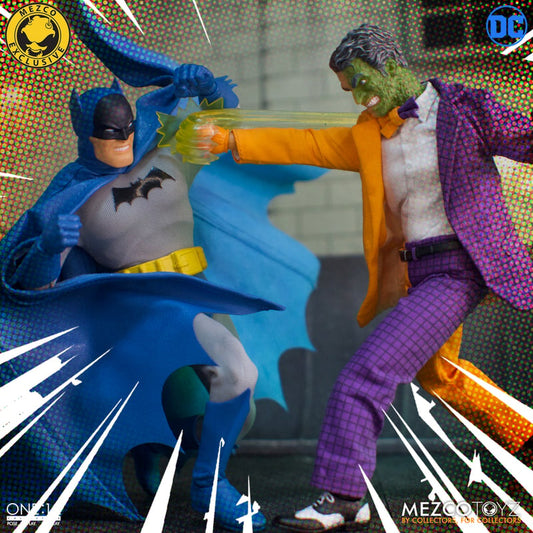 Mezco Toyz Golden Age Batman vs Two-Face Boxed Set