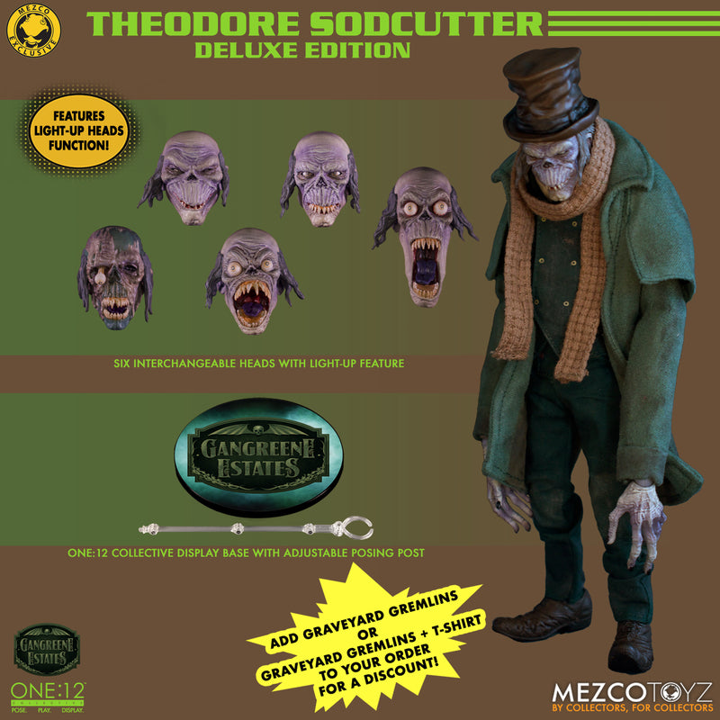 Mezco Toyz Theodore Sodcutter Deluxe Edition