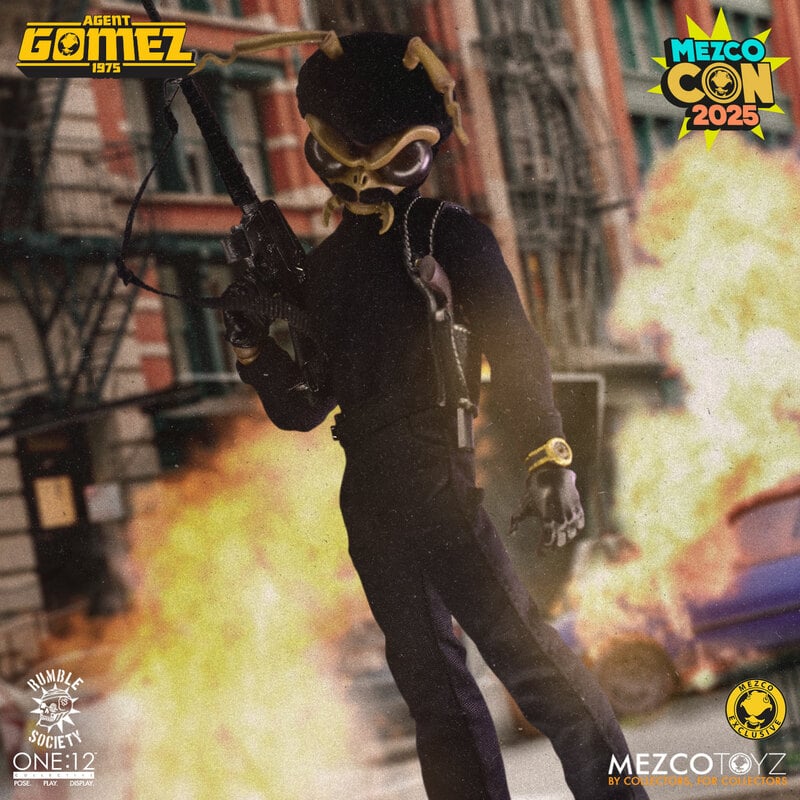 Mezco Toyz Agent Gomez: 1975