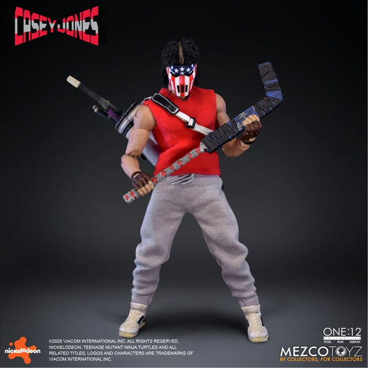 Mezco Toyz Casey Jones 1/12 Scale Action Figure