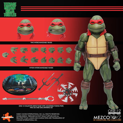 Mezco Toyz TMNT 1990 Movie version 1/12 Action Figure (Set of 4)