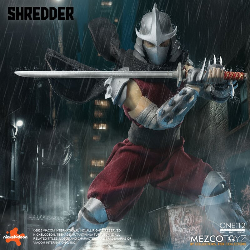 Mezco Toyz TMNT Shredder 1/12 Action Figure