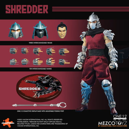 Mezco Toyz TMNT Shredder 1/12 Action Figure