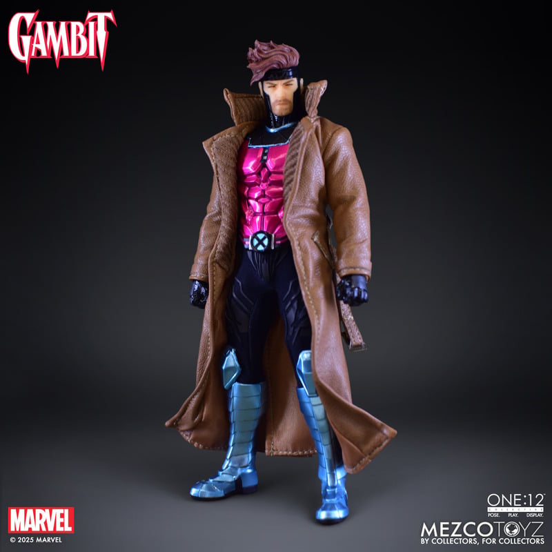 Mezco Toyz 1/12 Gambit 2.0 Actin Figure