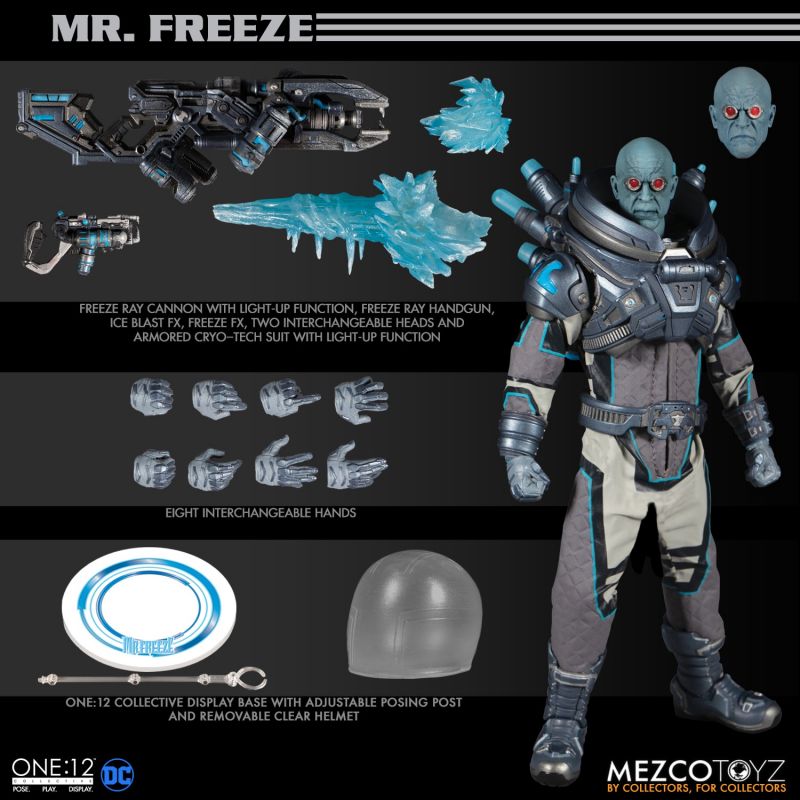 Mezco One: 12 Collective Mr. Freeze Action Figure