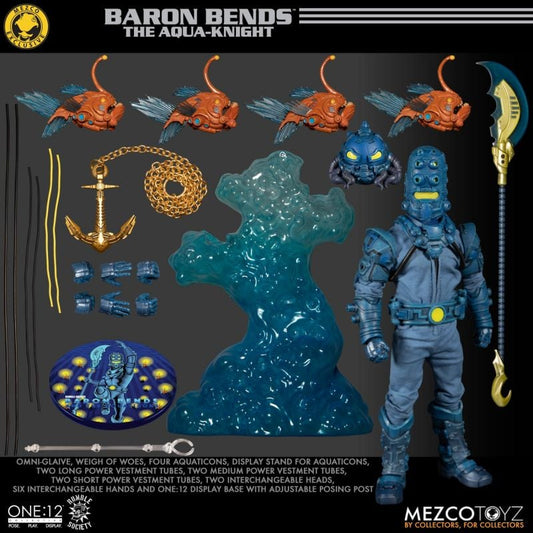 Mezco Toyz Rumble Society - Baron Bends and the Aquaticons Swag Set
