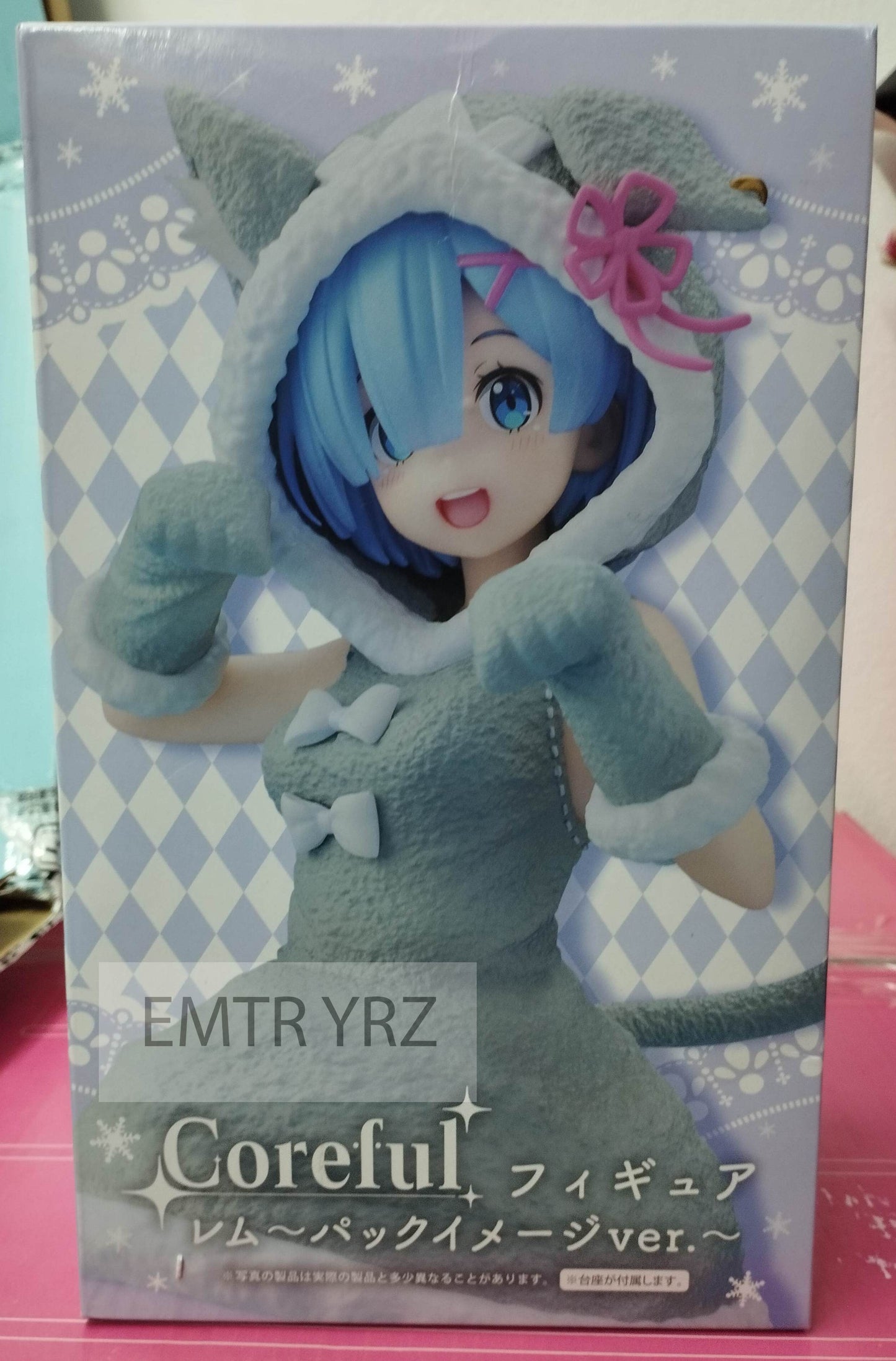 Taito Coreful Figure Re:zero Rem Puck image ver.