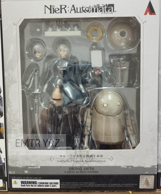 (Pre-Owned) Bring Arts Nier Automata Yorha No.2 Type 2B & Machine life Form